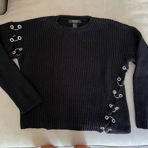 Forever 21 Black Knit Sweater
